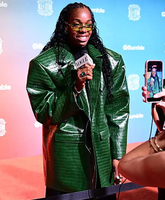 Dominique Malonga All Star Weekend green Blazer