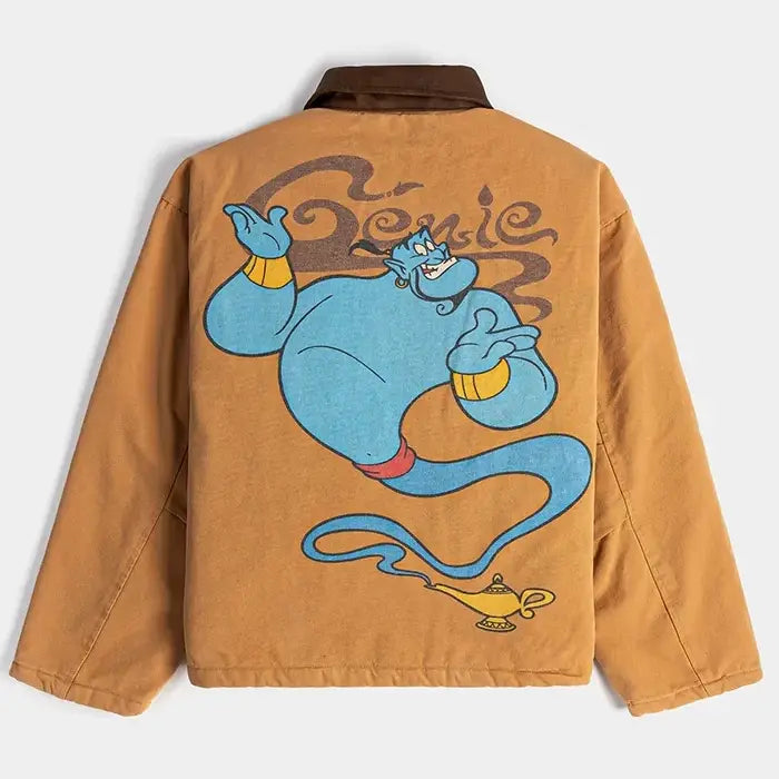 Aladdin Disney Genie By Shoe Palace Work Jacket For Men & Women
