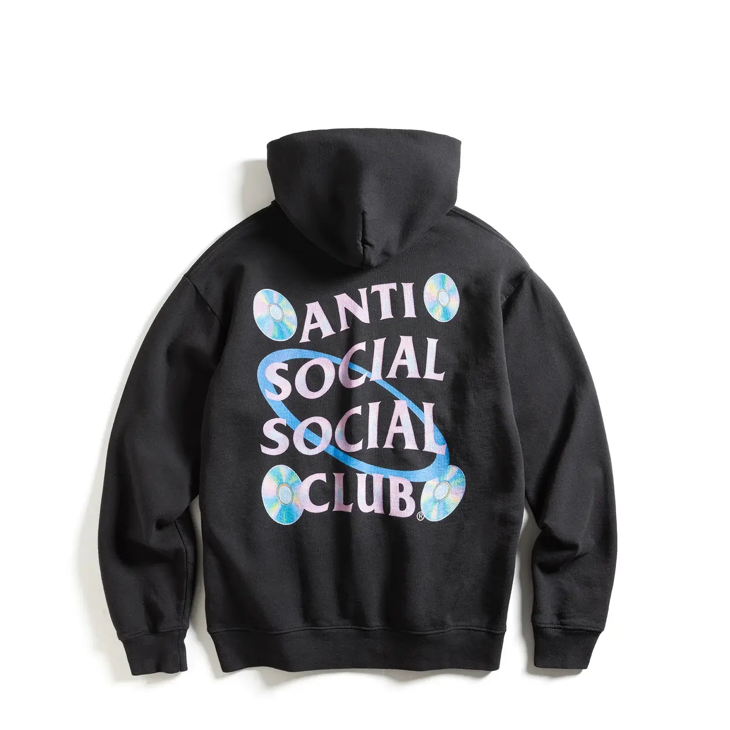 Anti Social Club Cd-Rom Black Hoodie