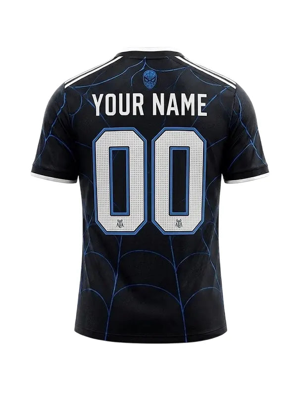 Argentina Messi x Spider Man Custom  Jersey For Men & Women