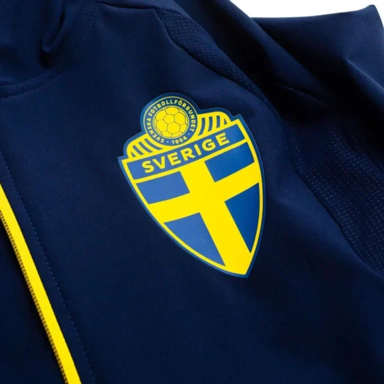 Sweden FIFA World Cup 2026 jacket navy blue