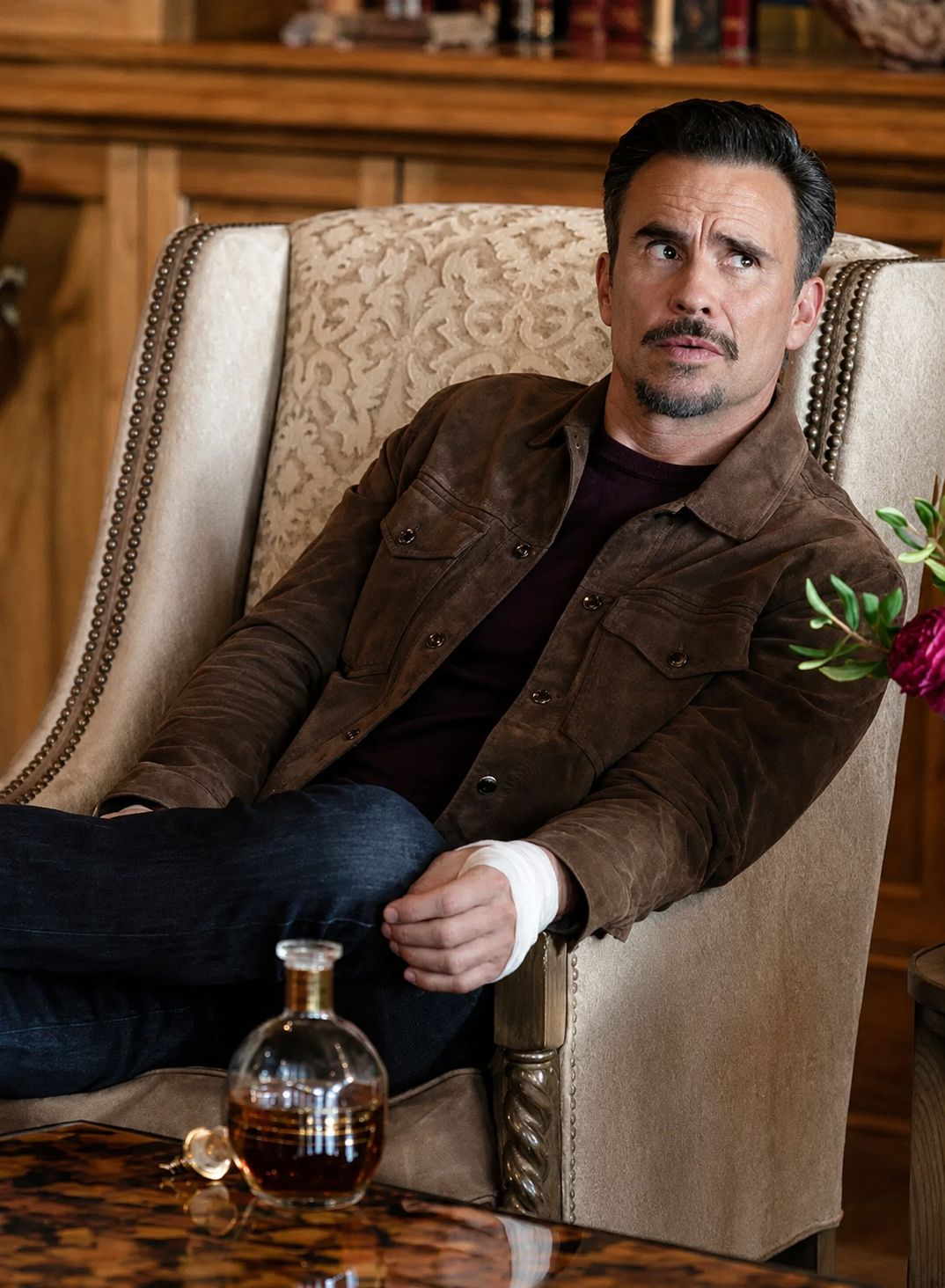 Buy Joaquin Jackson Suede Jacket Dutton Ranch USA
