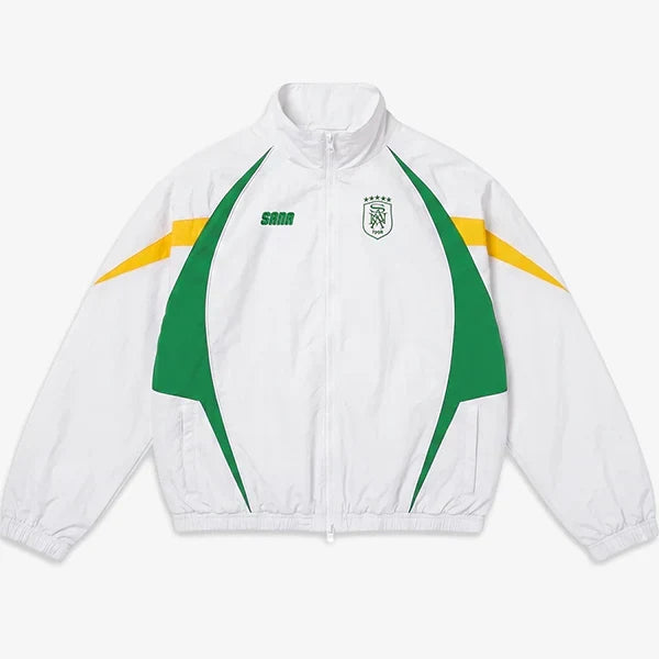 Buy Brazil White Track Jacket