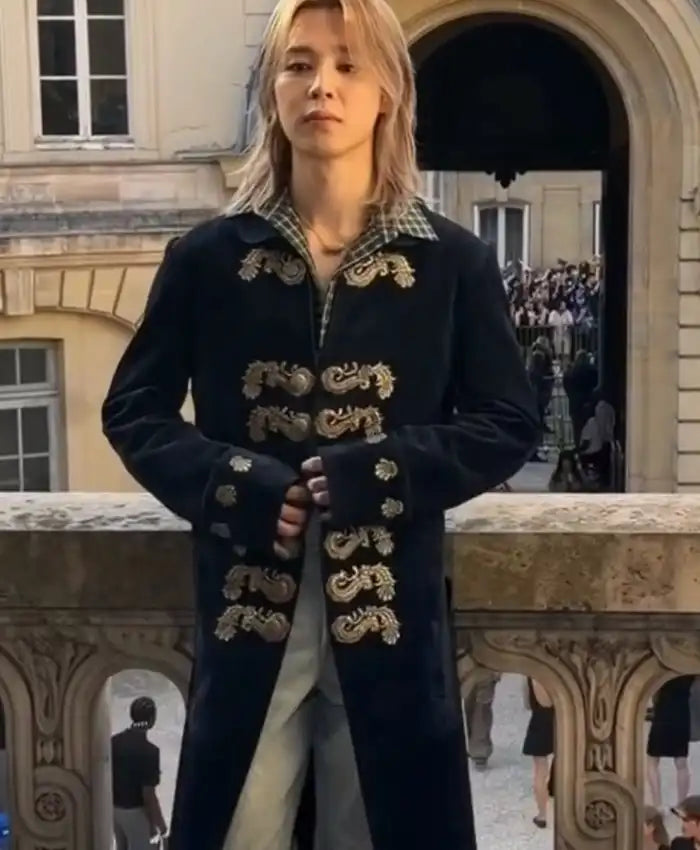 Buy Jimin Dior Fashion Show Napoleon Coat Jacket