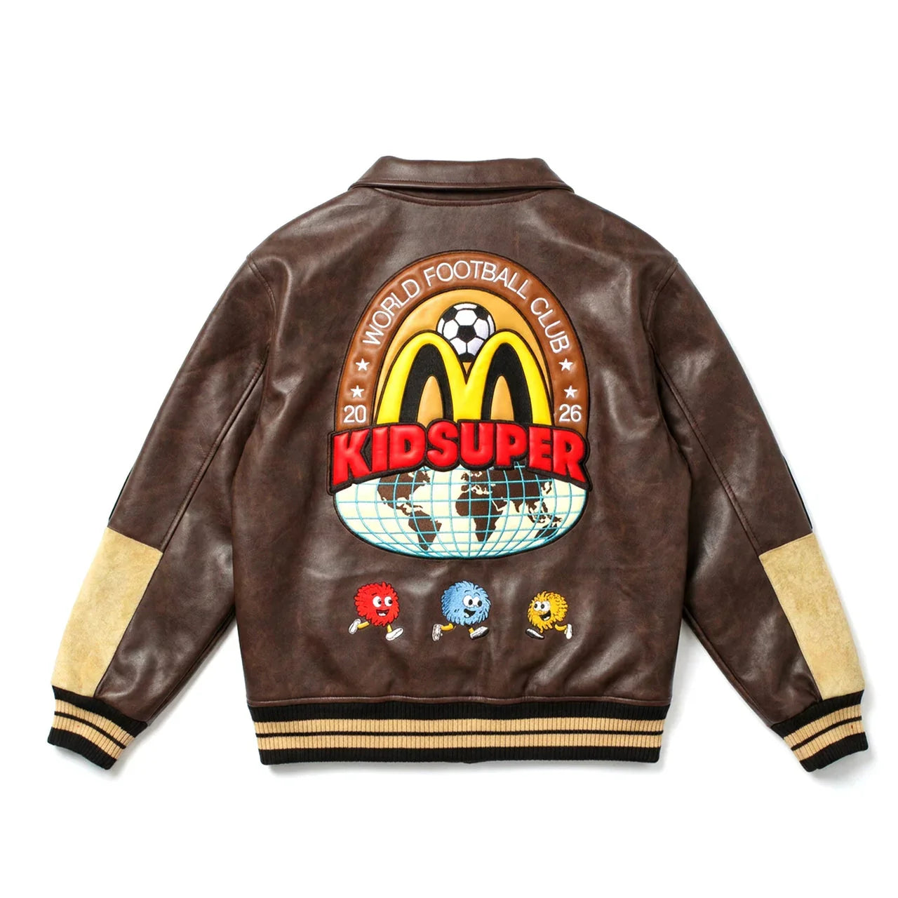 Buy KidSuper Distressed Faux Leather Jacket