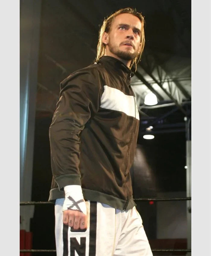CM Punk WWE Miseria Cantare 2026 Black Jacket