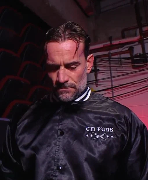 CM Punk Larry Forever Bomber Jacket