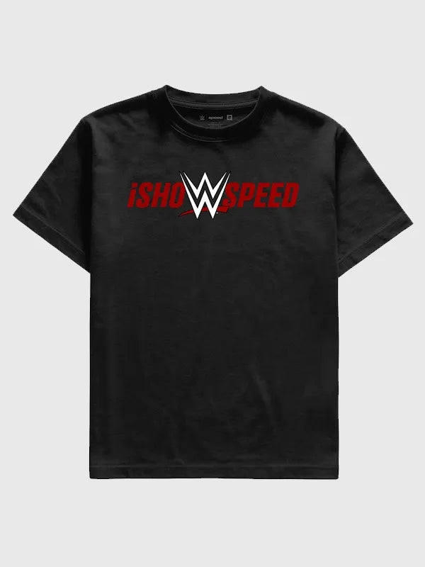 Complex Black IShowSpeed x WrestleMania 42 T-Shirt