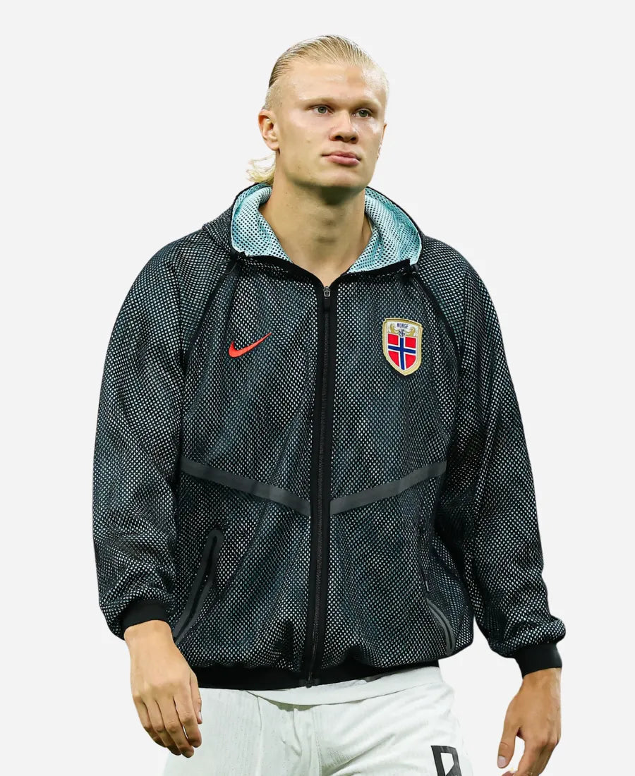 FIFA 2026 Erling Haaland Norway Anthem Mesh Jacket