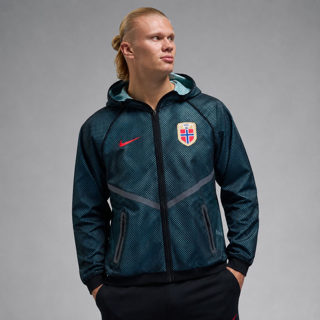 FIFA 2026 Erling Haaland Norway Anthem Mesh Jacket