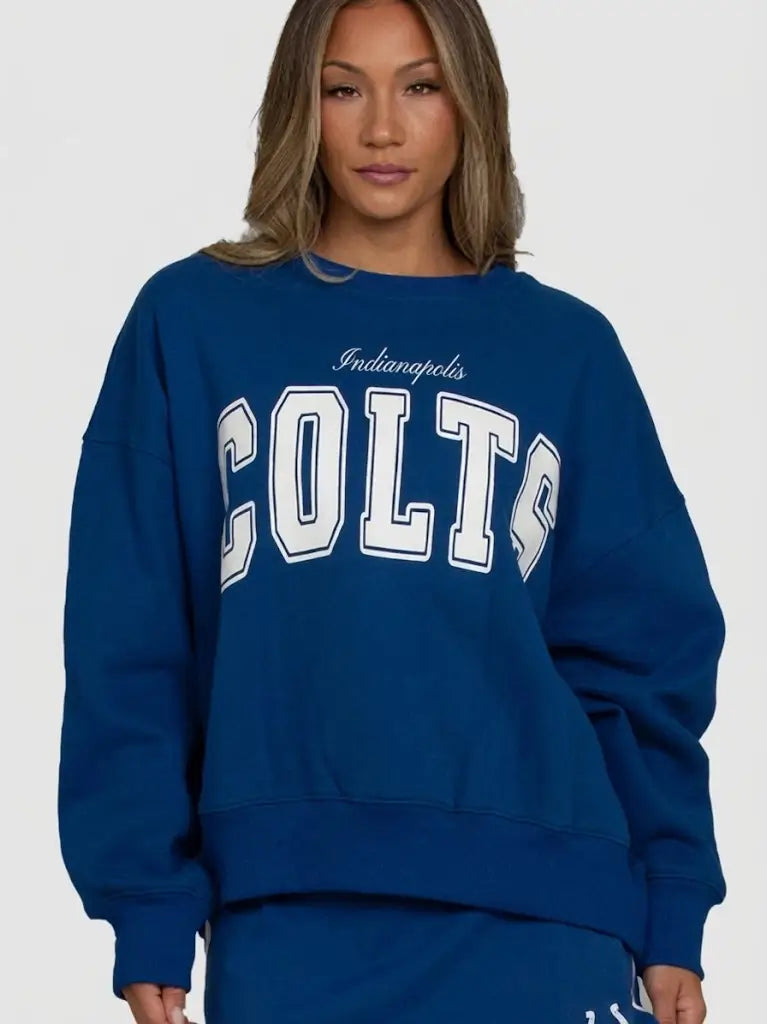 Gold Hinge x Indianapolis 2026 Colts Wide Arm Sweatshirt