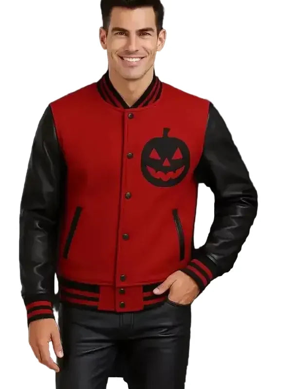 Halloween Red and Black Jacket