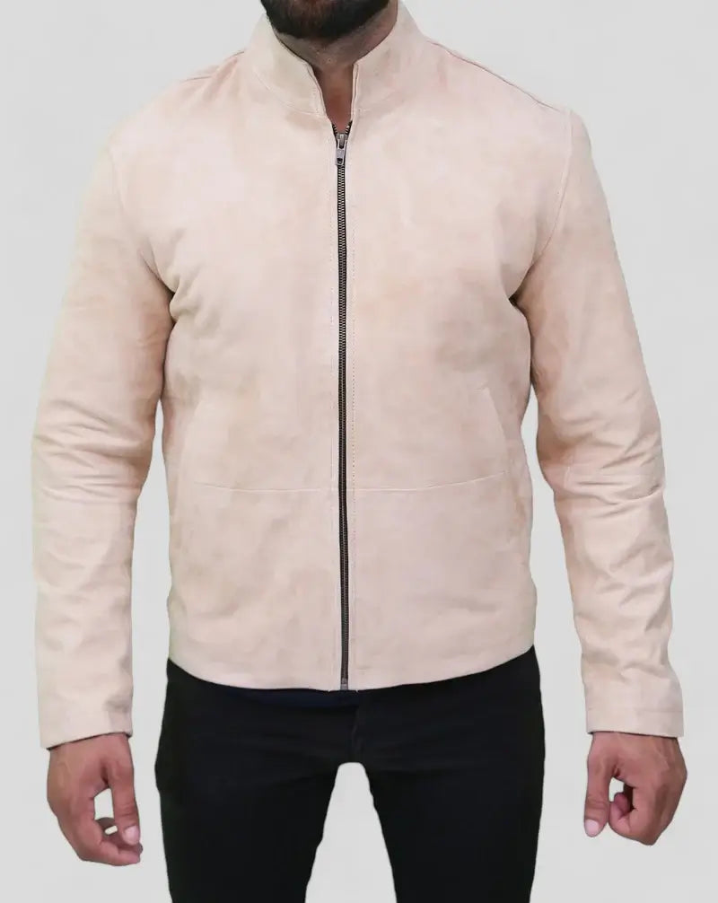 James Bond Spectre Morocco Suede Leather Jacket
