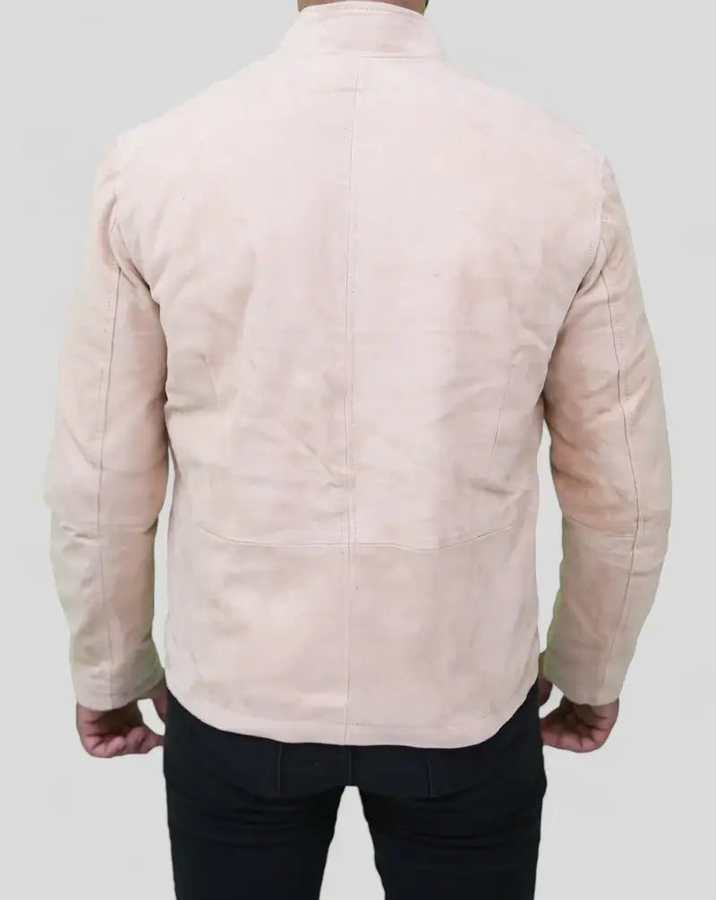 Leather Jacket – James Bond in Elegant Morocco Style
