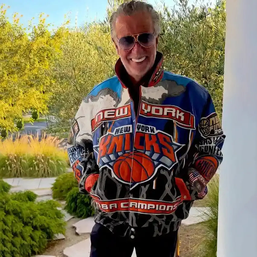 Jeff Hamilton Knicks NBA Champions 2026 Jacket