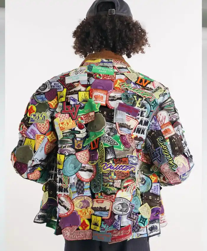 Louis Vuitton SS27 Pharrell Williams Multicolor Patches Jacket