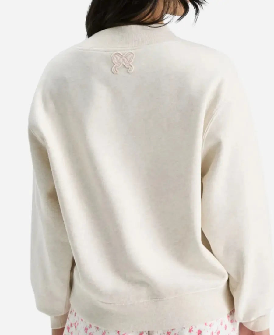 LoveShackFancy Southern California Grey Sweatshirt
