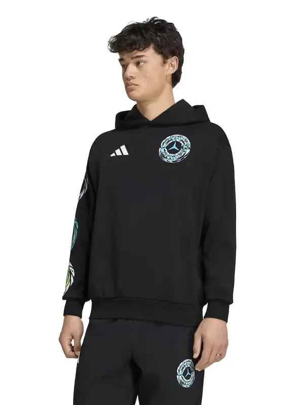 Mercedes AMG Petronas Adidas F1 Lights On Hoodie