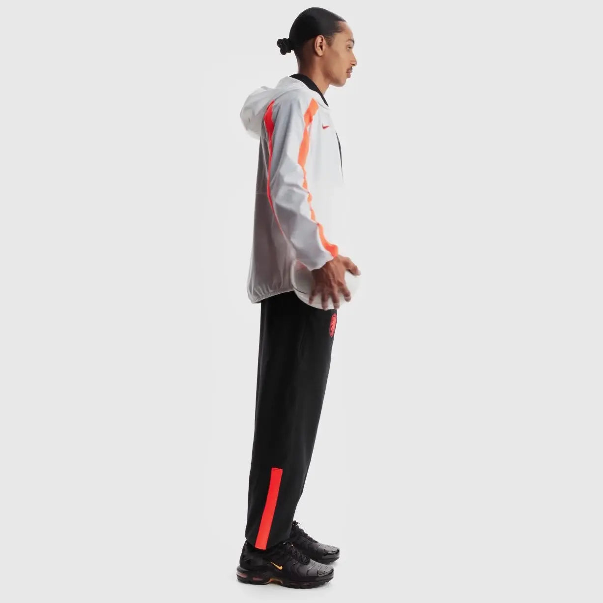 Netherlands Energy Nike Dri-FIT Woven White Zipper Jacket