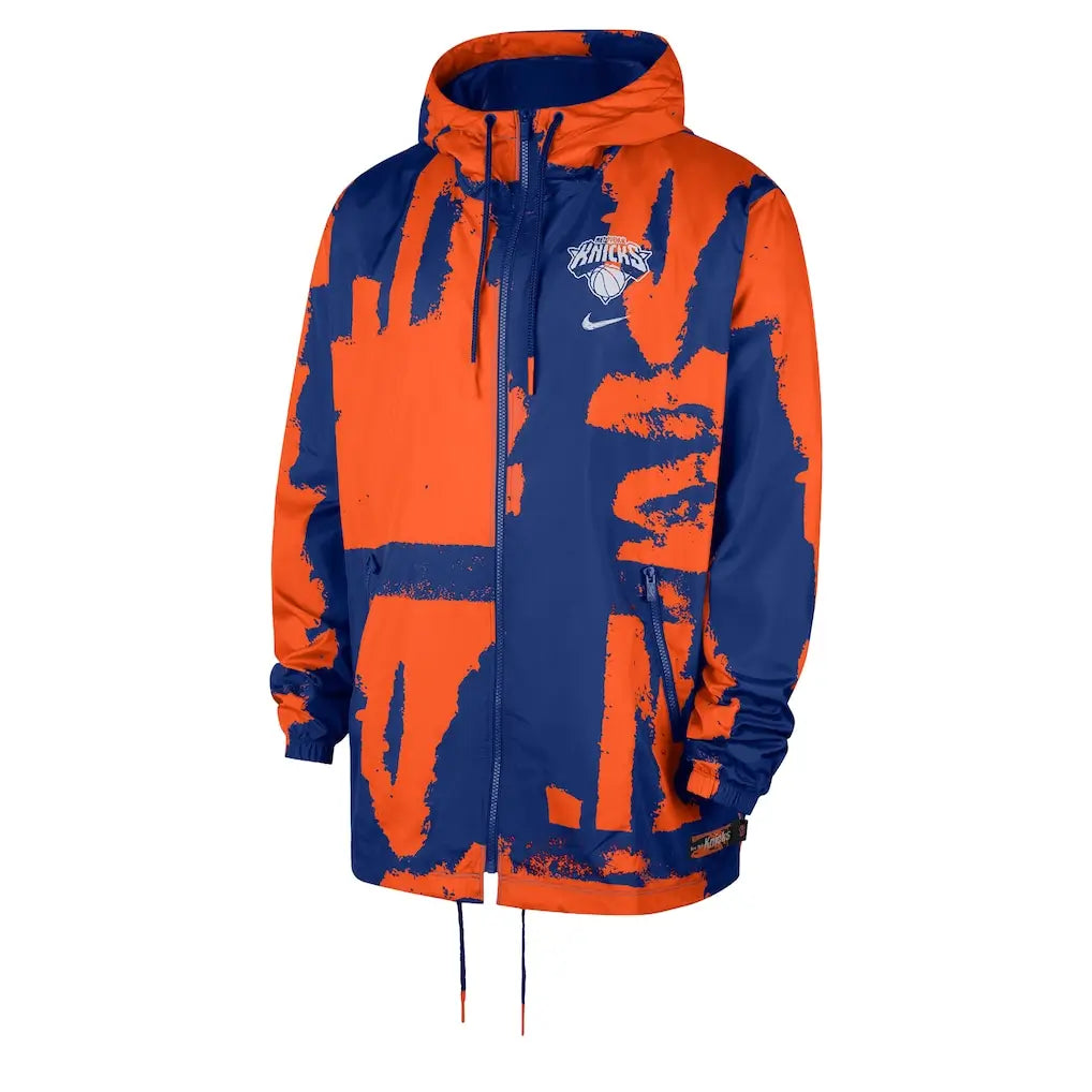 New York Knicks Nike Courtside Club Hooded Jacket
