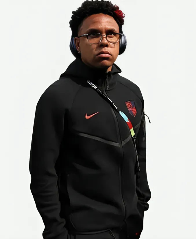 Nike USA Black Full Zip Hoodie