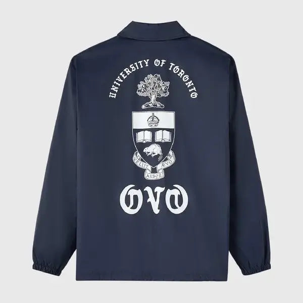 OVO University of Toronto Coaches Navy Jacket