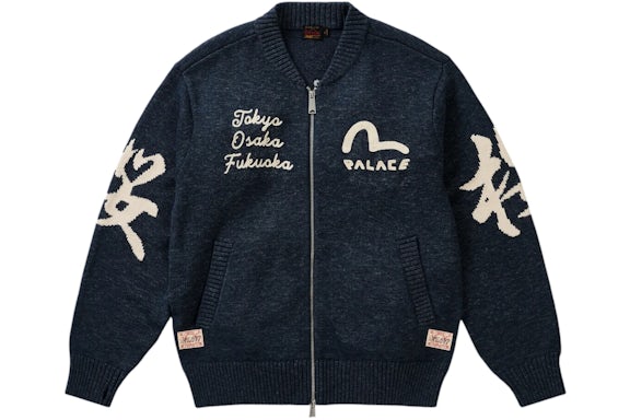 Palace x Evisu SS26 Varsity Jacket