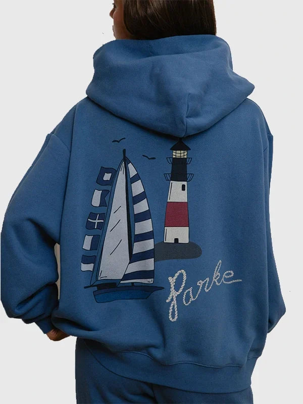 Parke 2026 Coastal Blue Hoodie For Men & Women