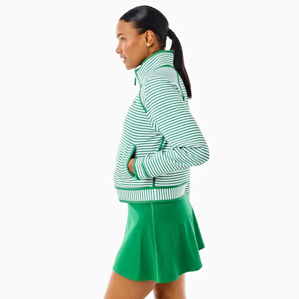 Philadelphia Eagles Addison Bay Quarter-Zip  Sweatshirt