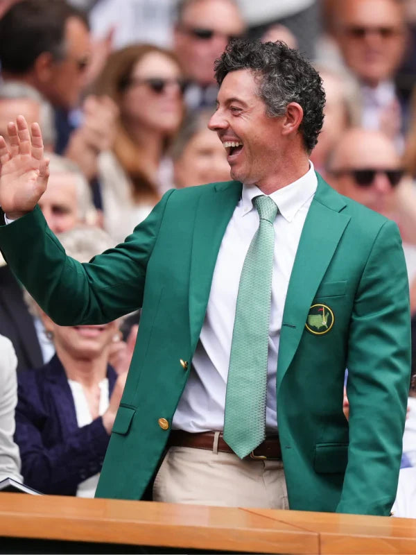 Rory McIlroy Wimbledon 2026 Green Blazer