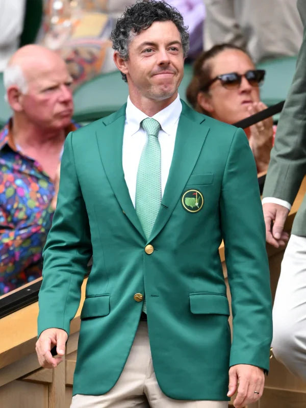 Rory McIlroy Wimbledon Green 2026  Blazer