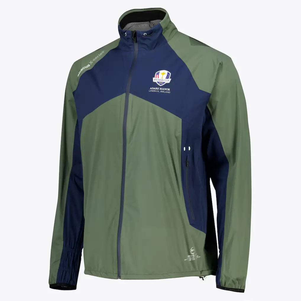 Ryder Cup 2027 Abacus Pitch Rain Jacket  Green
