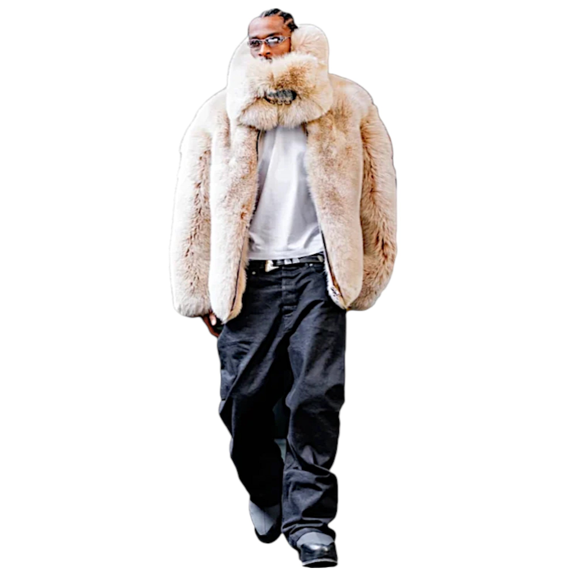 Shop Shai Gilgeous-Alexander Faux Fur Jacket