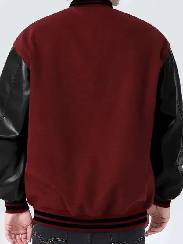 Skeleton Baseball Varsity Bomber Jacket