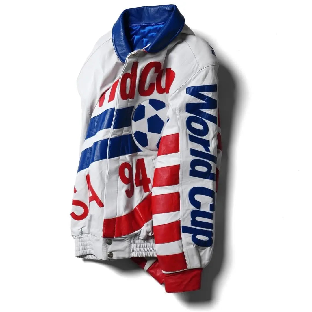 World Cup 94 Jeff Hamilton USA Leather Jacket