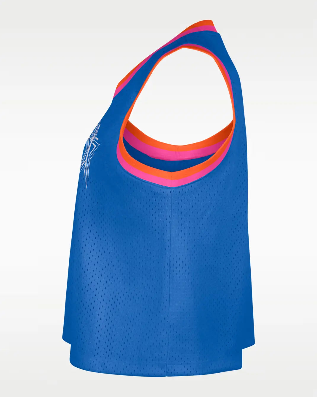 WNBA All-Star Game Women's Cropped Blue Tank Top For Women