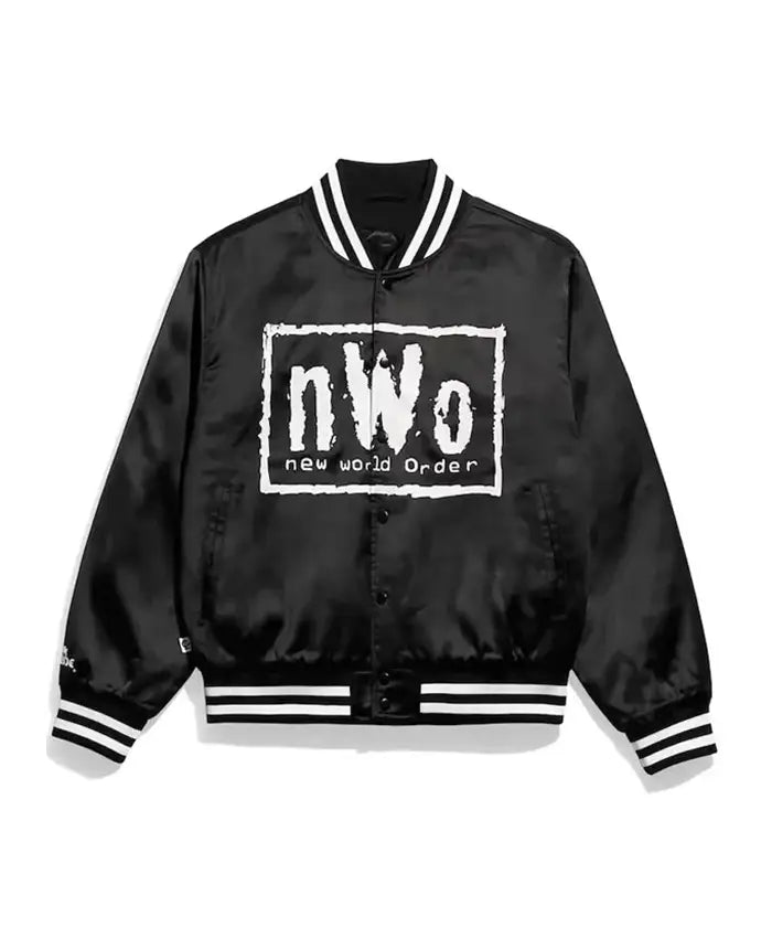 WWE 2026 NWO OG Satin Varsity Jacket