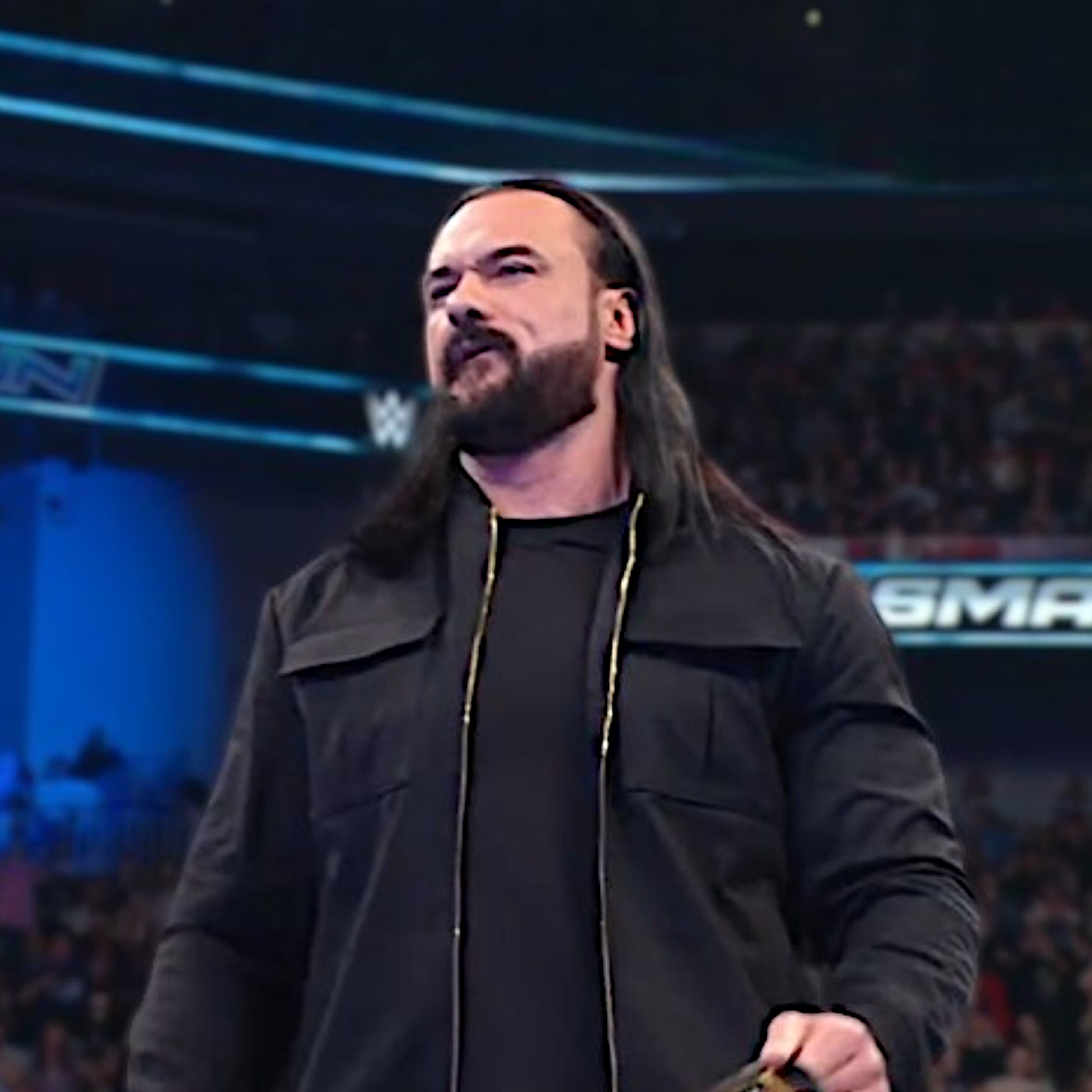 WWE Smack Down 2026 Drew Mcintyre Black Jacket