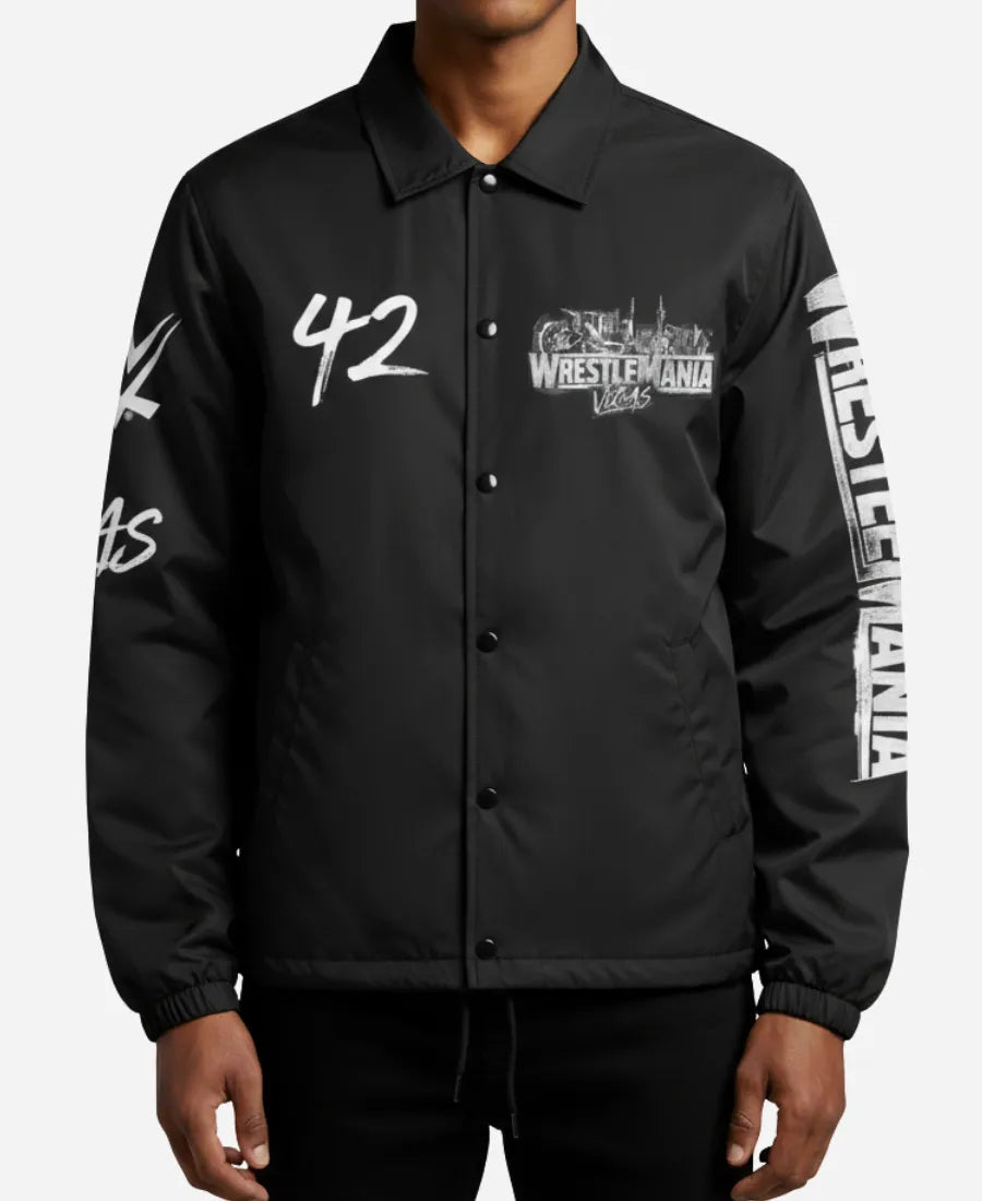 WWE WrestleMania 42 Vegas Coaches Jacket