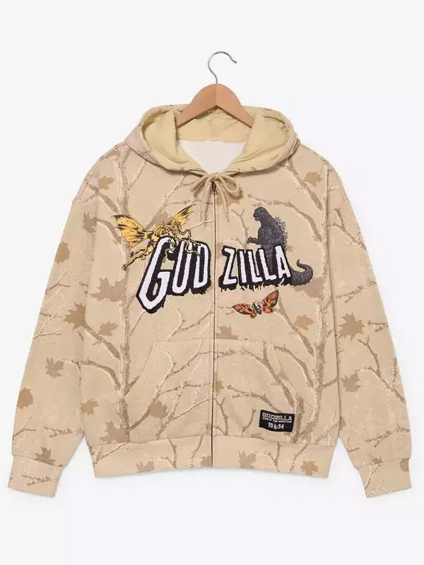 Godzilla Botanical Camo Hooded Jacket