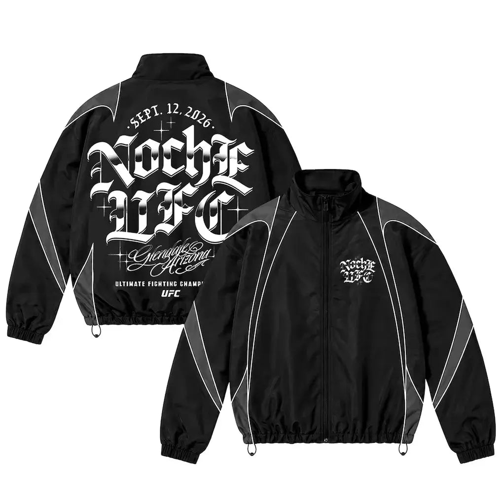 UFC Noche 2026 Black Track Top