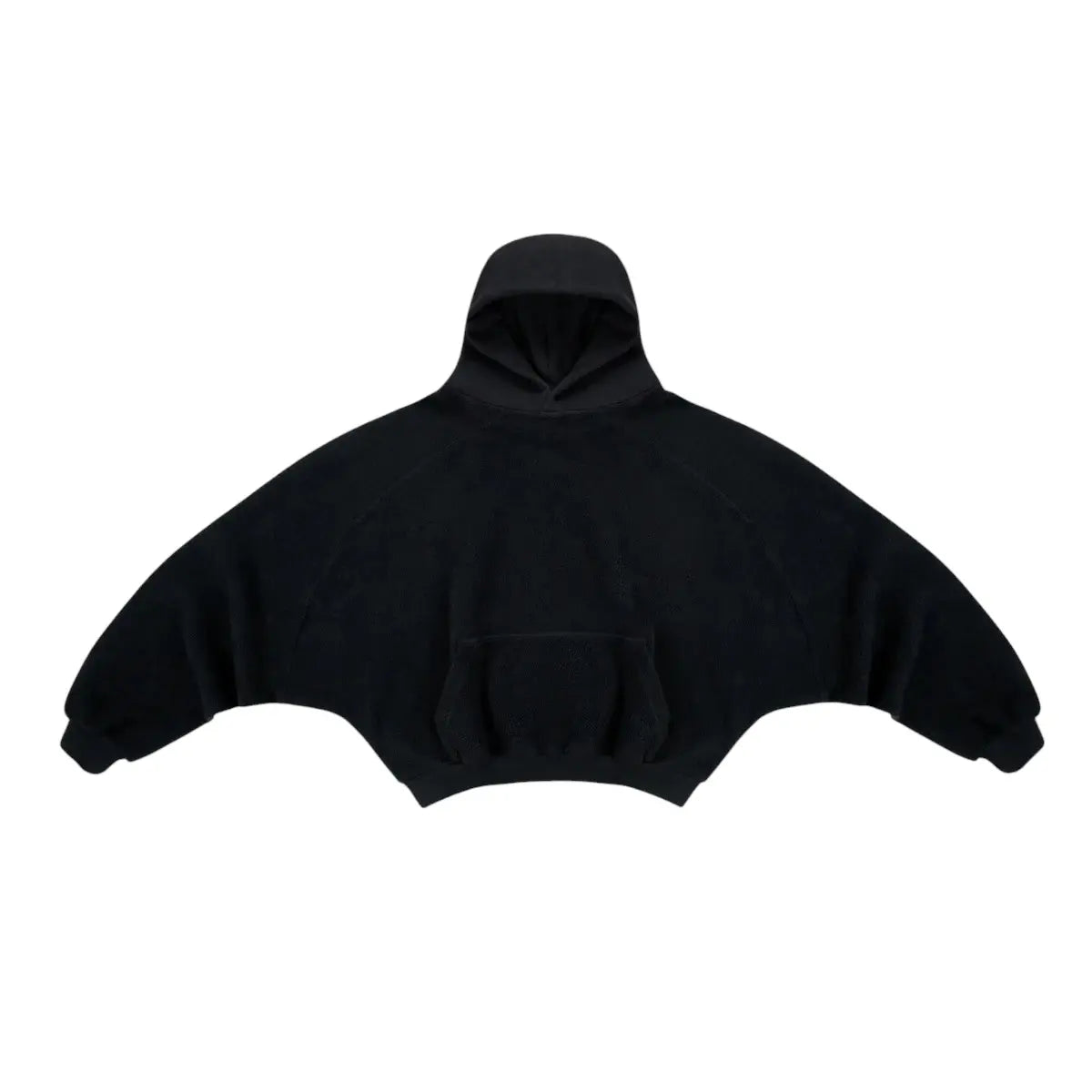 SKYLRK Batwing Black Hoodie