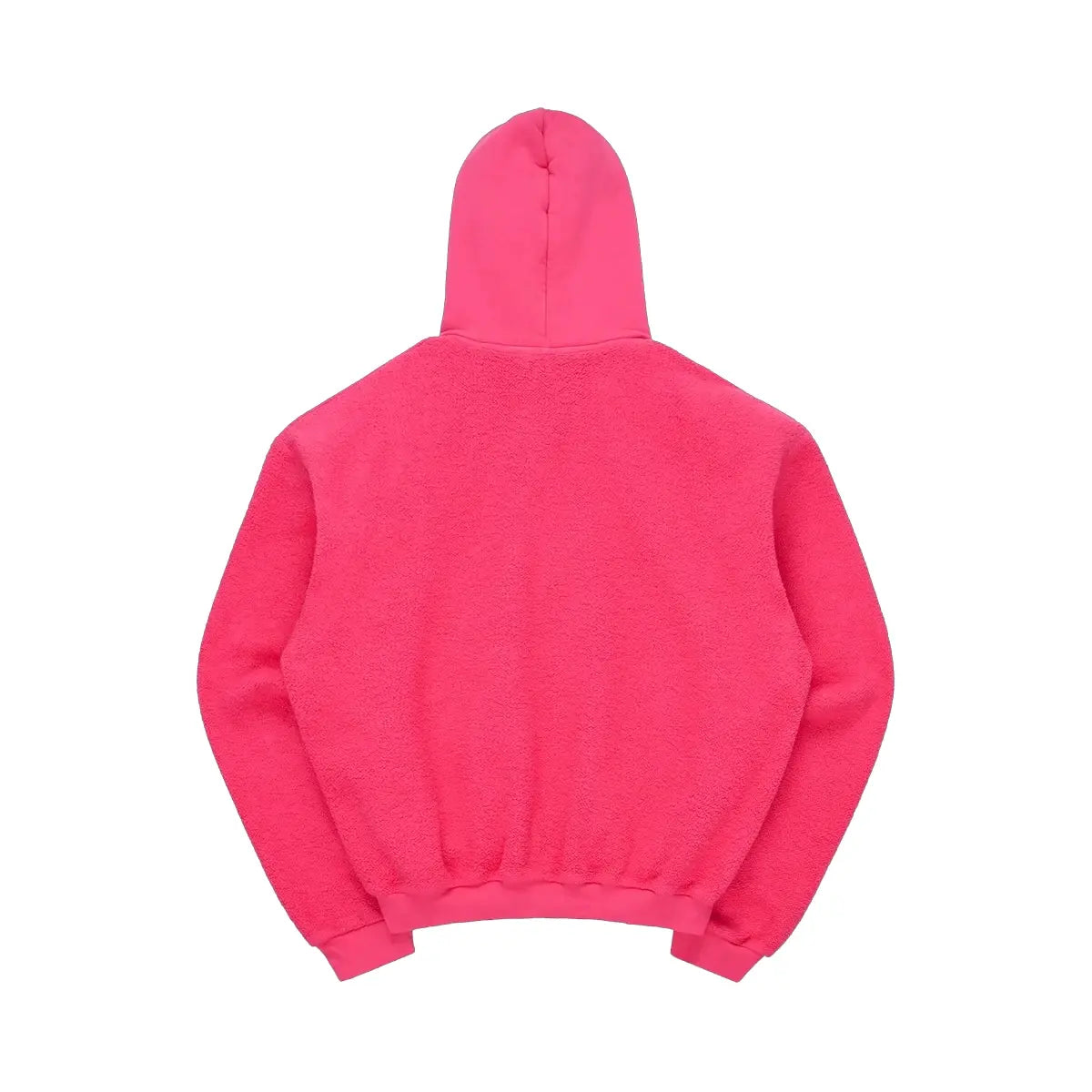 SKYLRK Reverse Fleece Batwing Pink Hoodie